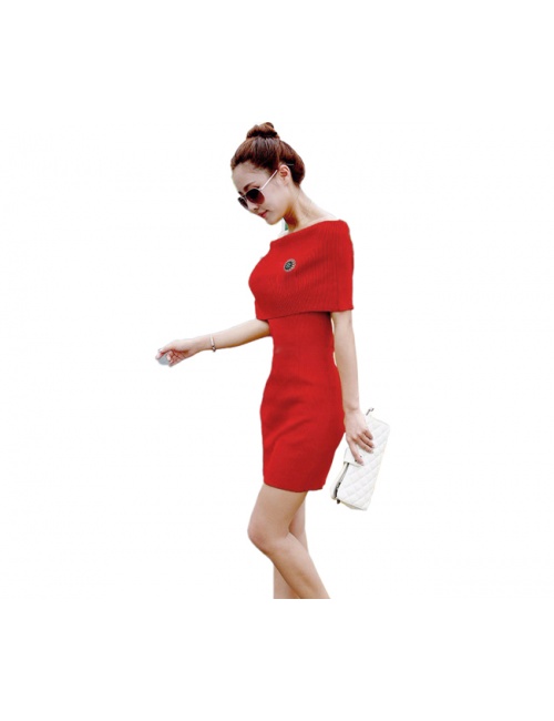 Đầm Ôm Trễ Vai Xinh Xắn - D12116