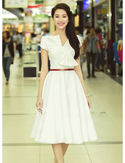 Đầm Thun Hoa Hậu Thu Thảo - 1701