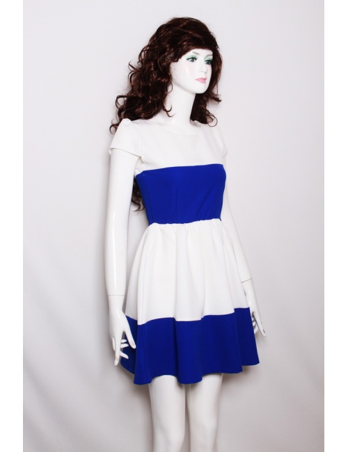 Đầm Phối 2 Màu - 1739