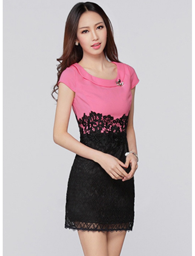 Đầm Phối Ren - 1742