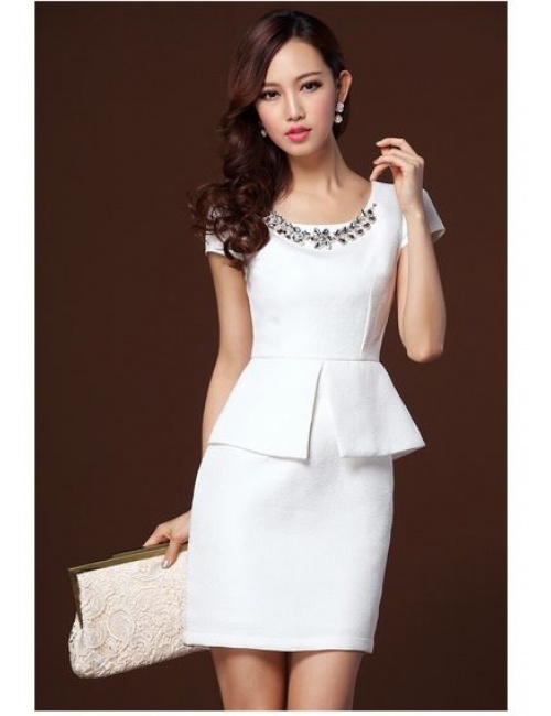 Đầm 2 Tầng Đính Hạt Đá Cổ Sang Trọng - 1807