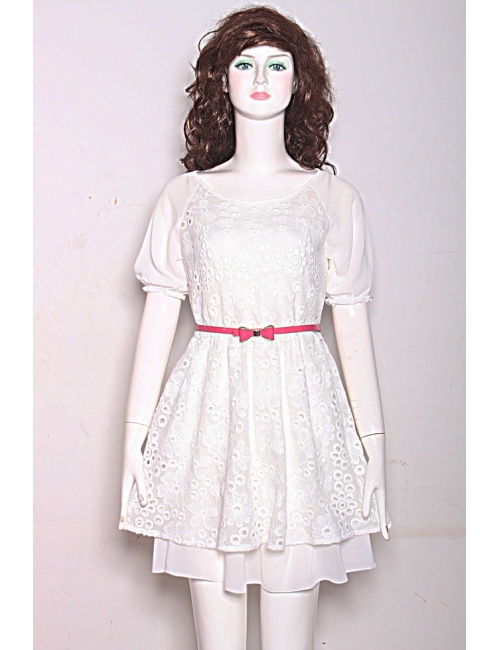 Đầm Ren Hoa Cúc Xinh Xắn - 1904