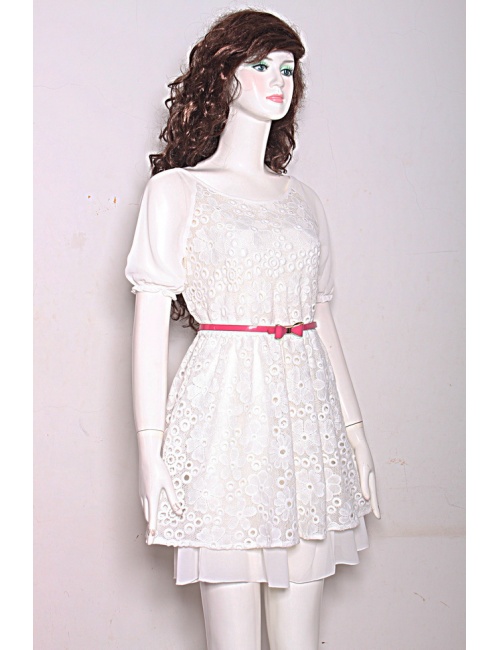 Đầm Ren Hoa Cúc Xinh Xắn - 1904