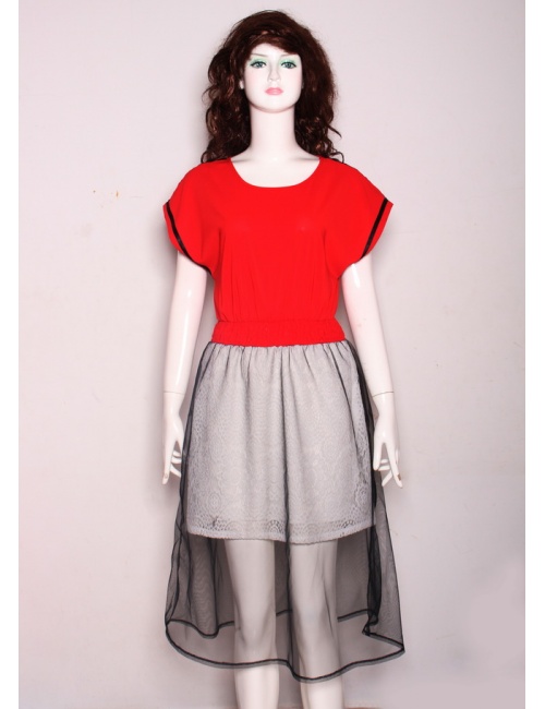 Đầm Maxi Phối Voan Tuyệt Đẹp - 1953