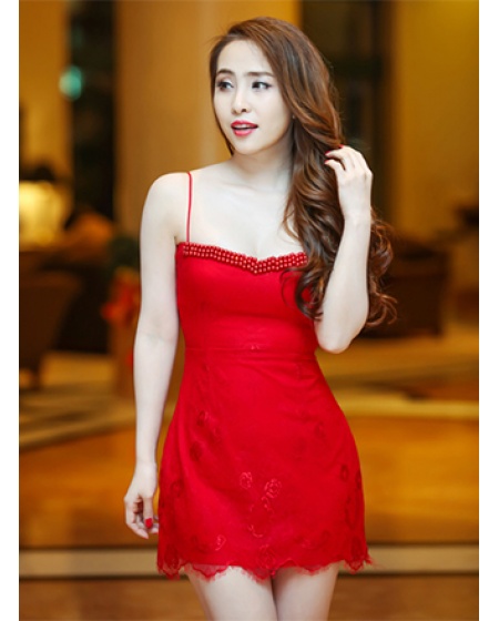 Đầm 2 Dây Quỳnh Nga - 2028