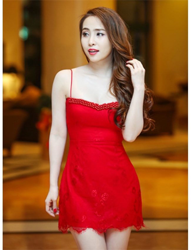 Đầm 2 Dây Quỳnh Nga - 2028