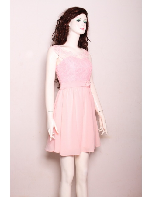Đầm Xòe Cô Dâu Đính Nơ Eo - 2040