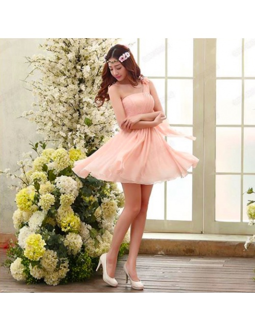 Đầm Cúp Ngực Có Một Dây Vai Xinh Xắn - 2062