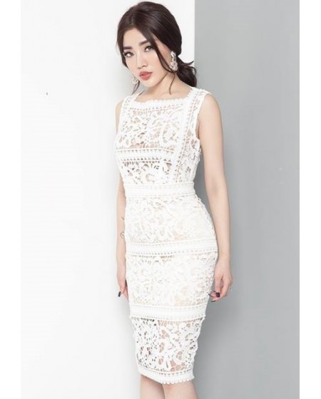 Đầm Ôm Ren Cao Cấp - 2081