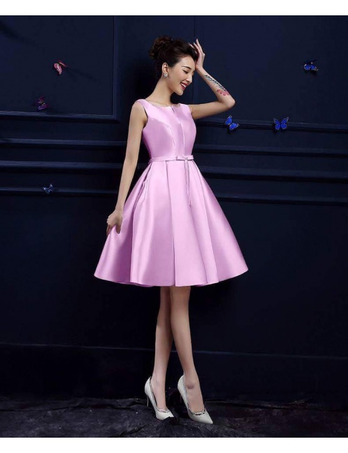 Đầm Phi Thun Xòe Dự Tiệc Xinh Xắn - D9001