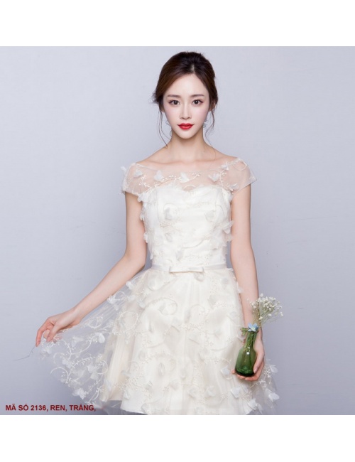 Đầm Ren Cao Cấp Giống Y Hình - 2136