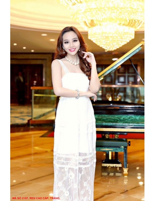 Đầm Maxi Dây Ren Cao Cấp - 2157