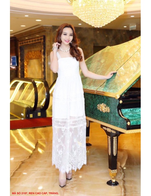 Đầm Maxi Dây Ren Cao Cấp - 2157