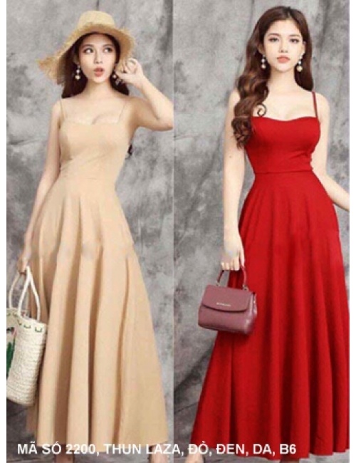 Đầm Công Chúa 2 Dây - 2200