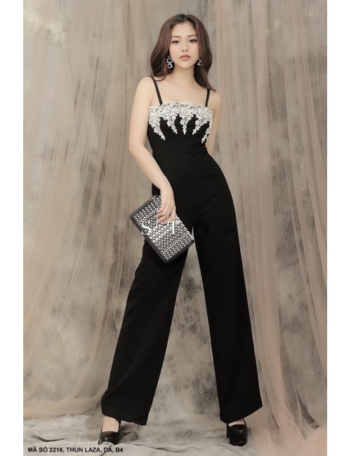 Đồ Bay Hai Dây Đính Ren Núi - 2216