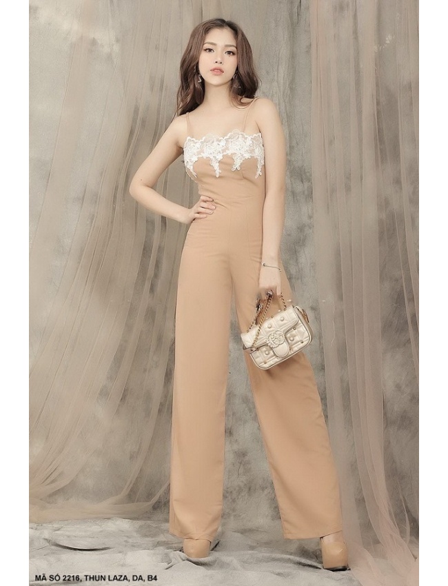 Đồ Bay Hai Dây Đính Ren Núi - 2216