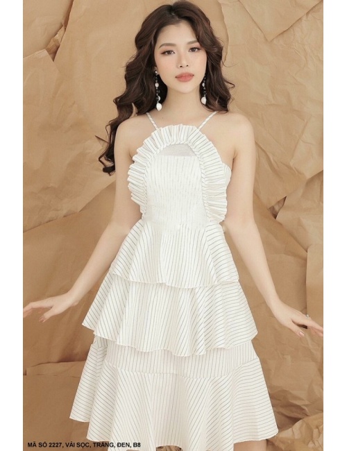 Đầm Sọc 3 Tầng