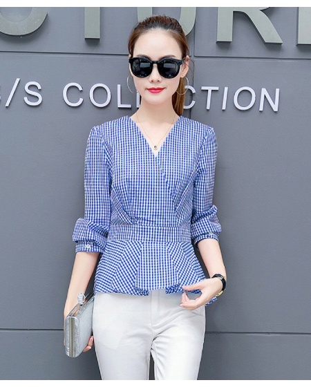 Áo Peplum Tay Dài - A6002