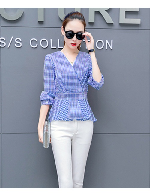 Áo Peplum Tay Dài - A6002