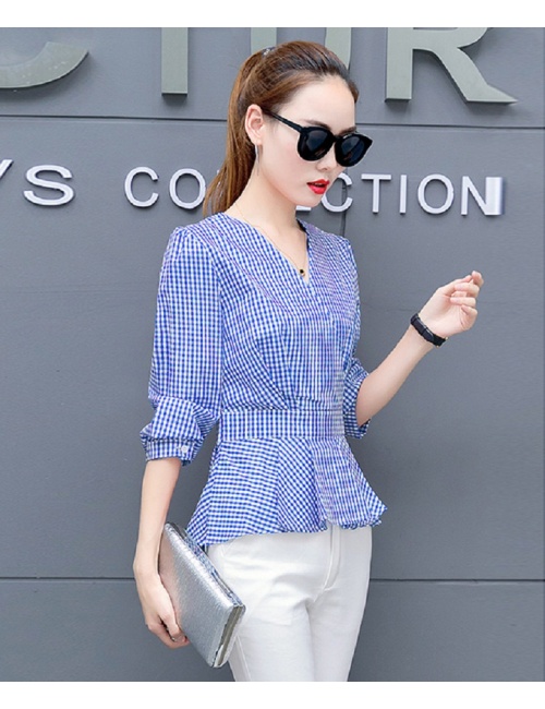 Áo Peplum Tay Dài - A6002