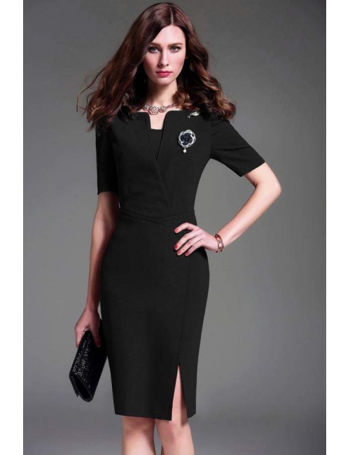 Đầm Công Sở Sang Trọng - D9018