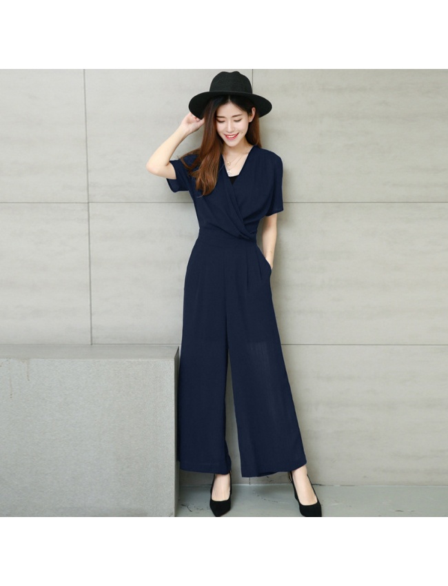 Jumpsuit Cổ Chéo Sang Trọng - Js5000