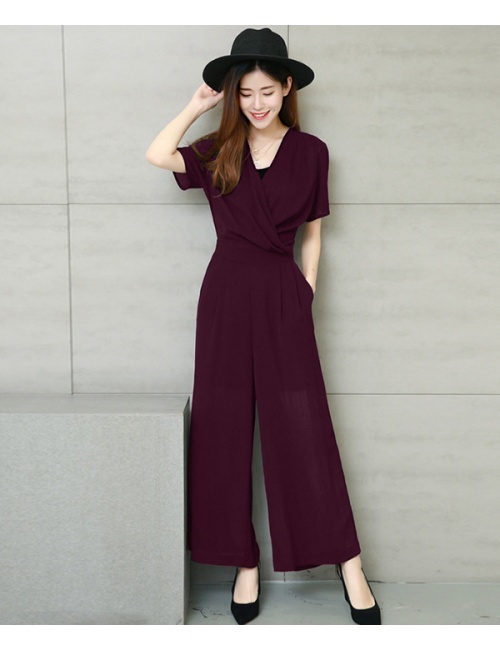 Jumpsuit Cổ Chéo Sang Trọng - Js5000