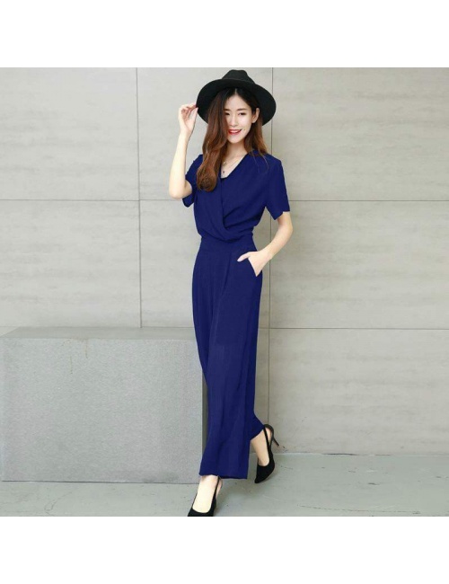 Jumpsuit Cổ Chéo Sang Trọng - Js5000