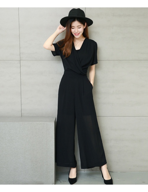 Jumpsuit Cổ Chéo Sang Trọng - Js5000