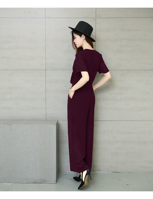 Jumpsuit Cổ Chéo Sang Trọng - Js5000