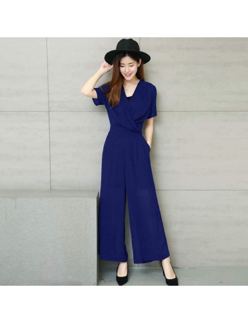 Jumpsuit Cổ Chéo Sang Trọng - Js5000