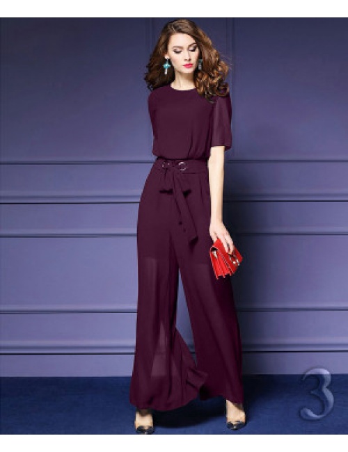 Jumsut Cột Dây Eo Sang Trọng-Js5003