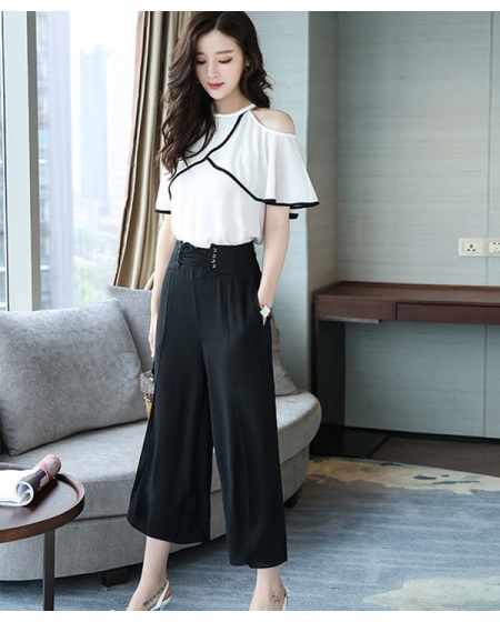 Bộ Đồ Tay Rớt Phối Viền Đen Sang Trọng