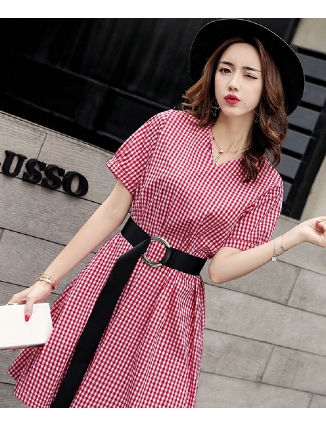 Đầm Sọc -D9012