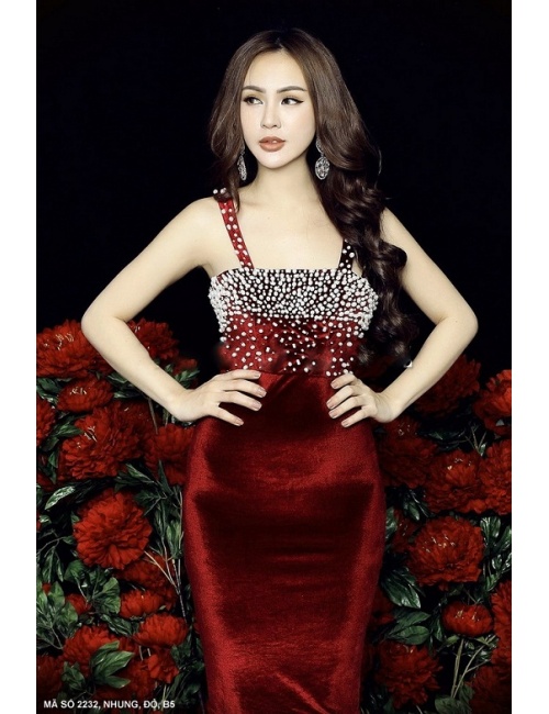 Đầm 2 Dây Kết Hạt - 2232