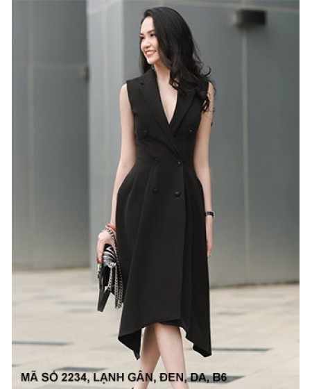 Đầm Giả Vest Nữ Lai Nhọn -2234