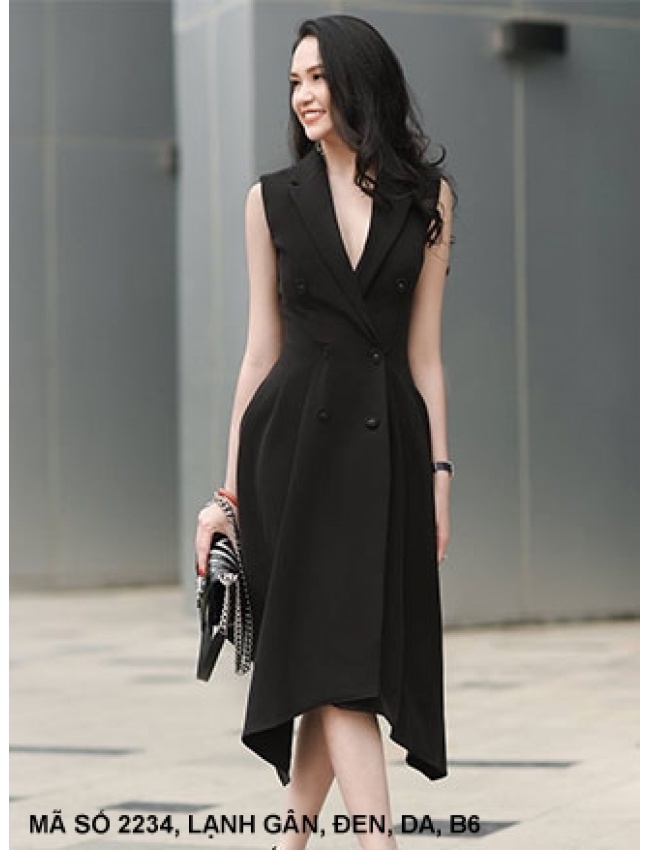 Đầm Giả Vest Nữ Lai Nhọn - 2234