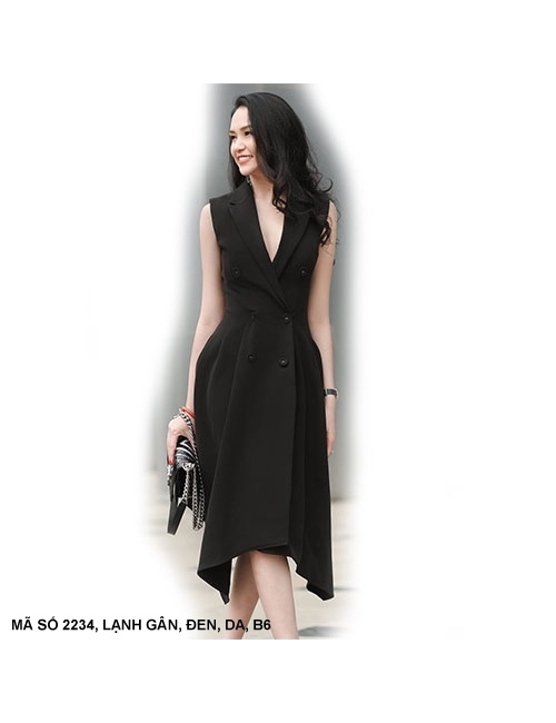 Đầm Giả Vest Nữ Lai Nhọn - 2234