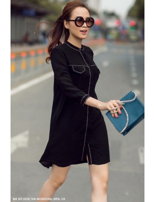 Đầm Viền Chỉ - 2235