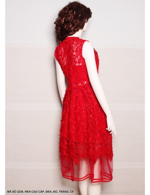 Đầm Ren Sát Nách - 2236