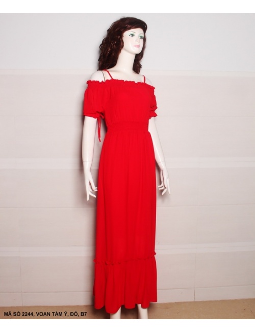 Đầm Dài 2 Dây - 2244