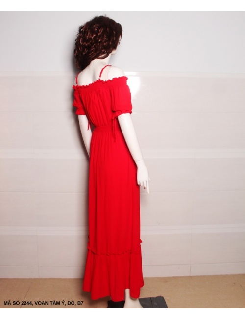 Đầm Dài 2 Dây - 2244