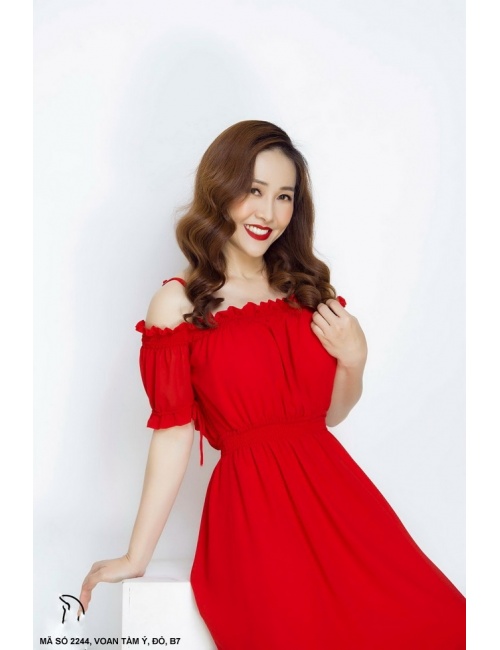 Đầm Dài 2 Dây - 2244