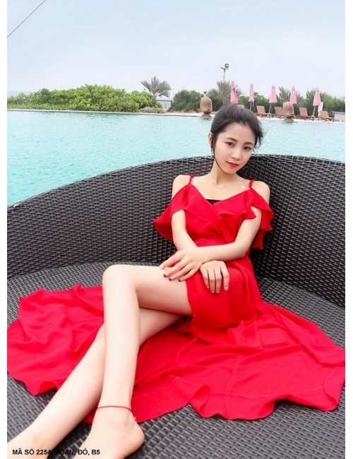 Đầm Dài 2 Dây - 2254