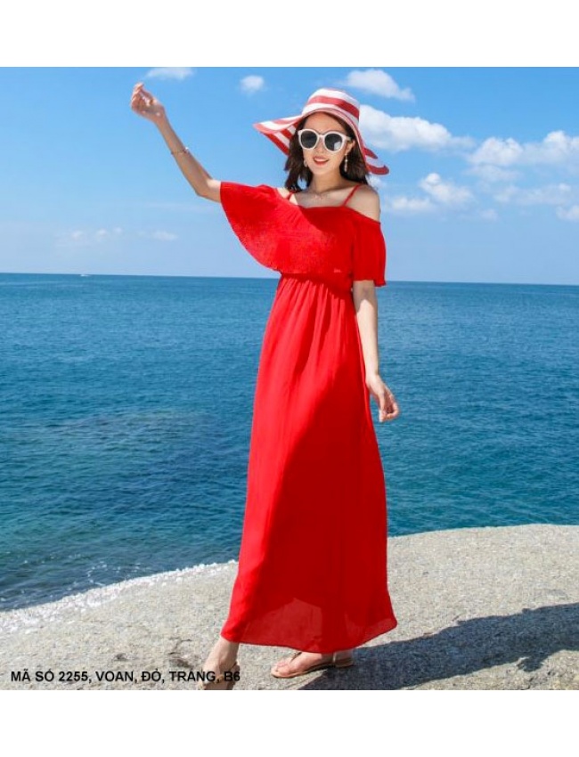 Đầm Maxi 2 Dây - 2255