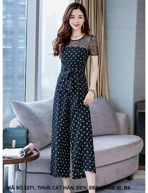 Đồ Bay Phối Ren Tay Ngắn - 2271