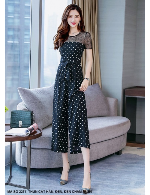 Đồ Bay Phối Ren Tay Ngắn - 2271