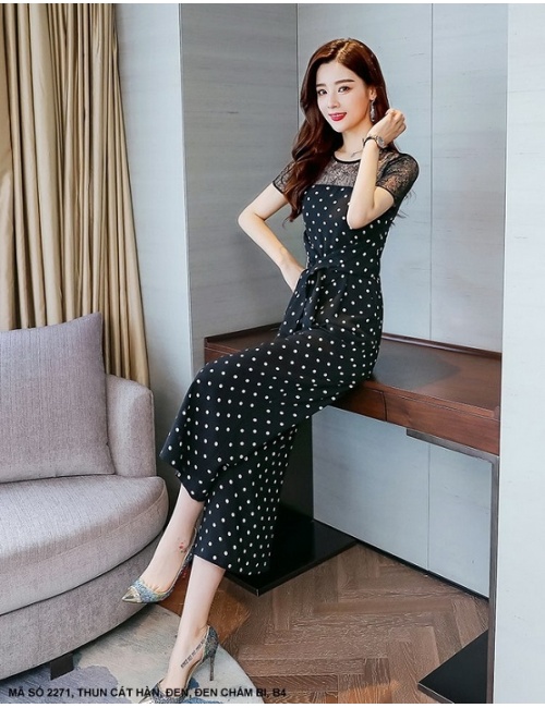 Đồ Bay Phối Ren Tay Ngắn - 2271
