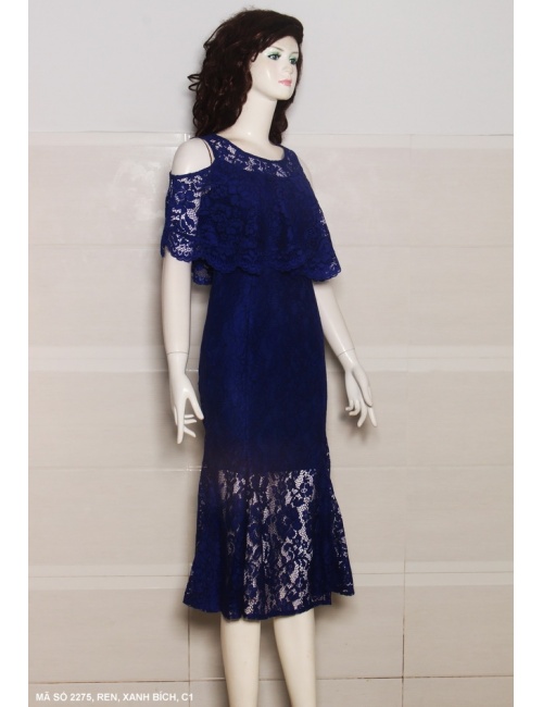 Đầm Ren Dạ Hội Hở Vai - 2275
