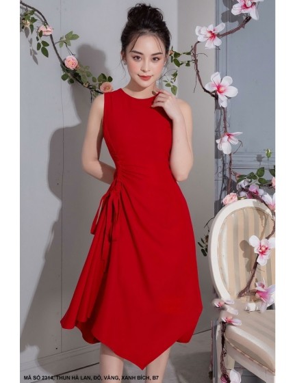 Đầm Sát Nách Lai Nhọn - 2314